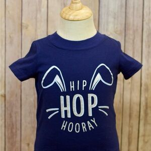 Navy Blue Kids T-Shirt - Hip Hop Hooray by JUST ONE YOU/ CARTERS.